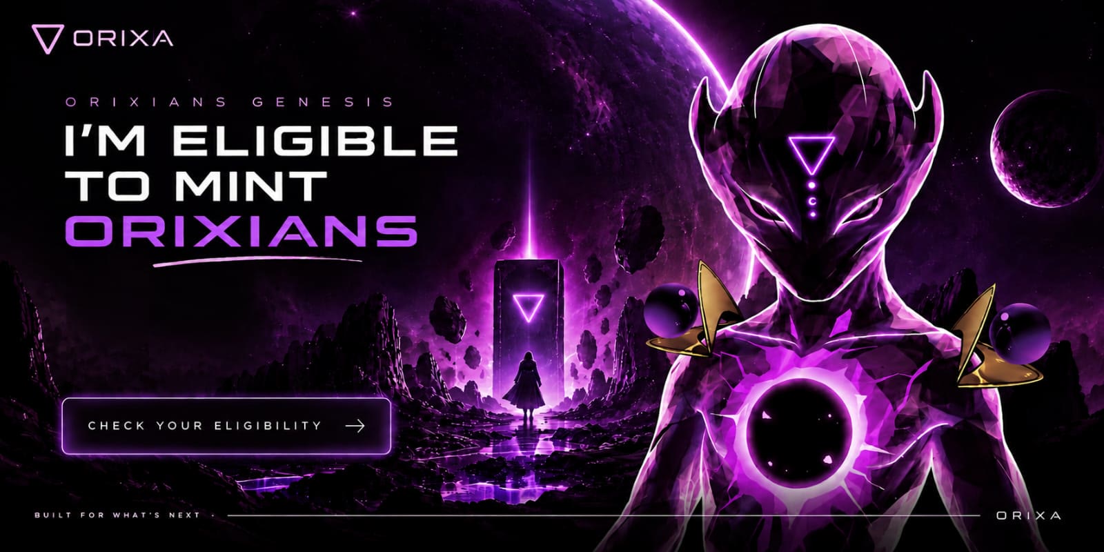 I’m eligible to mint ORIXIANS Genesis